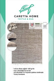 Caretta Home Bonita Seri Dokuma Shaggy Peluş Jüt Salon Oturma Odası Mutfak Çocuk Yatak Yolluk Halı