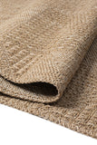 Caretta Kraft 4127 Jüt Tabanlı Modern Örme Kilim